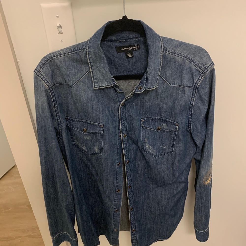 Treasuer & Bond Denim Shirt
